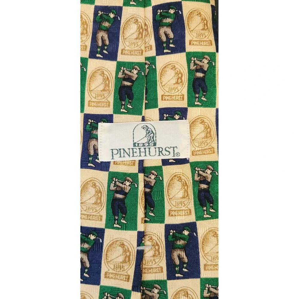 Pinehurst Golf Silk Tie 59